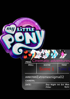 My Little pony Cinematic Adventures new logo