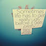 Sometimes..