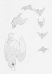 Birds: Free Fall by pandemoniumfire
