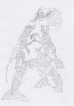 Totem: Animals by pandemoniumfire