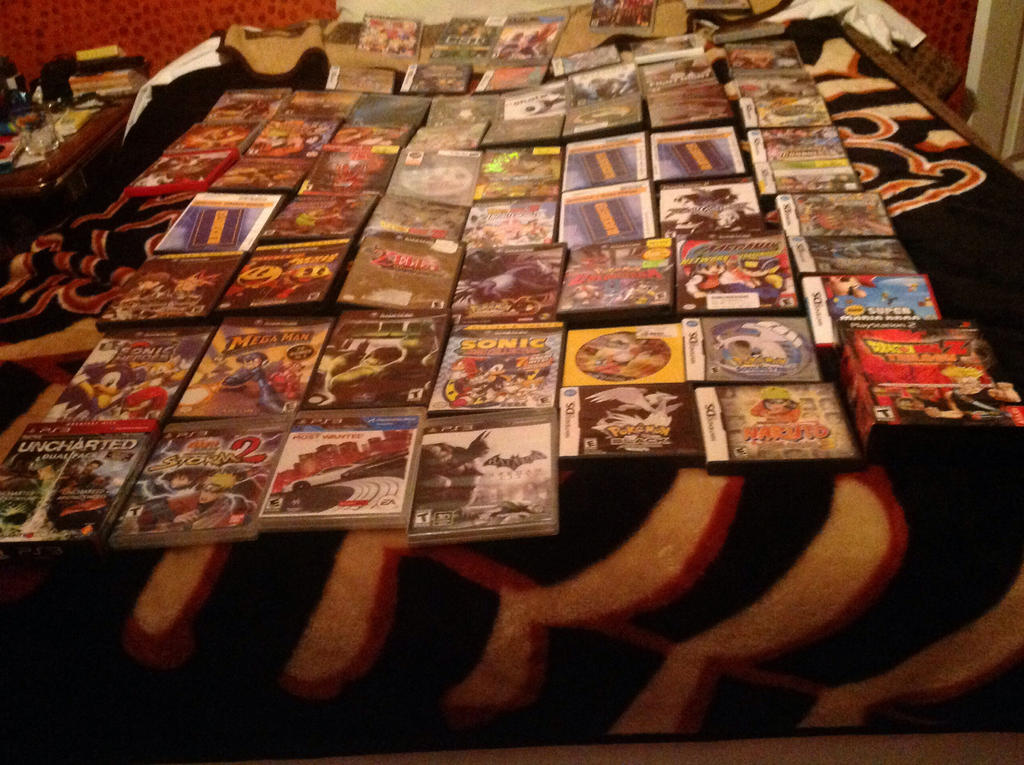 Video Game Collection Pinterest Video game collection by VazquezG19 on DeviantArt