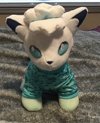 New Vulpix plush second outfit