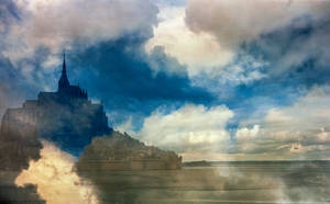 A Surrealist View of Le Mont-Saint-Michel