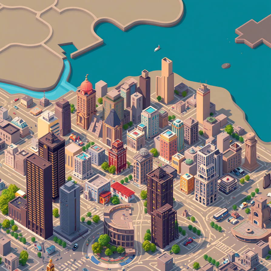 City game map modern by thomasdewees32 on DeviantArt