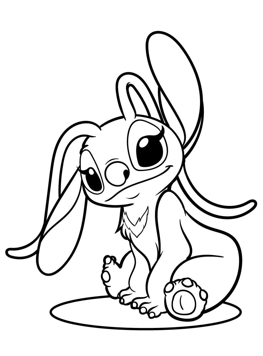 Stitch Coloring Pages Printable for Free Download