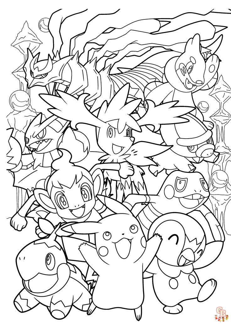 Enjoy Coloring With Pokemon Coloring Pages by gbcoloring on DeviantArt