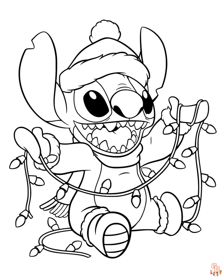 Stitch Coloring Pages: Free and Fun by gbcoloring on DeviantArt