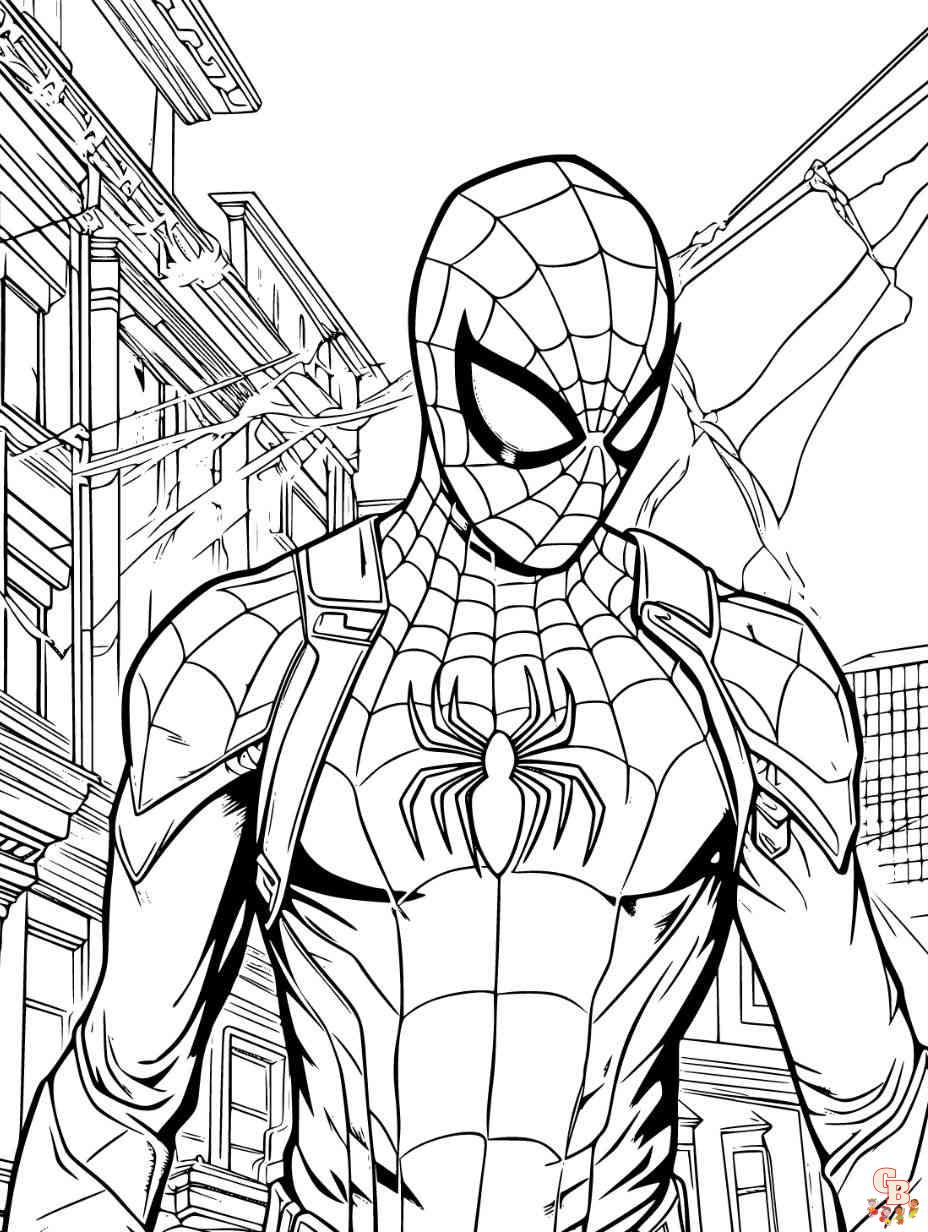 10 Andrew Garfield Spiderman Coloring Pages to Unleash Your Inner Superhero