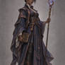 Indigo Crystal Mage | Fantasy RPG Character