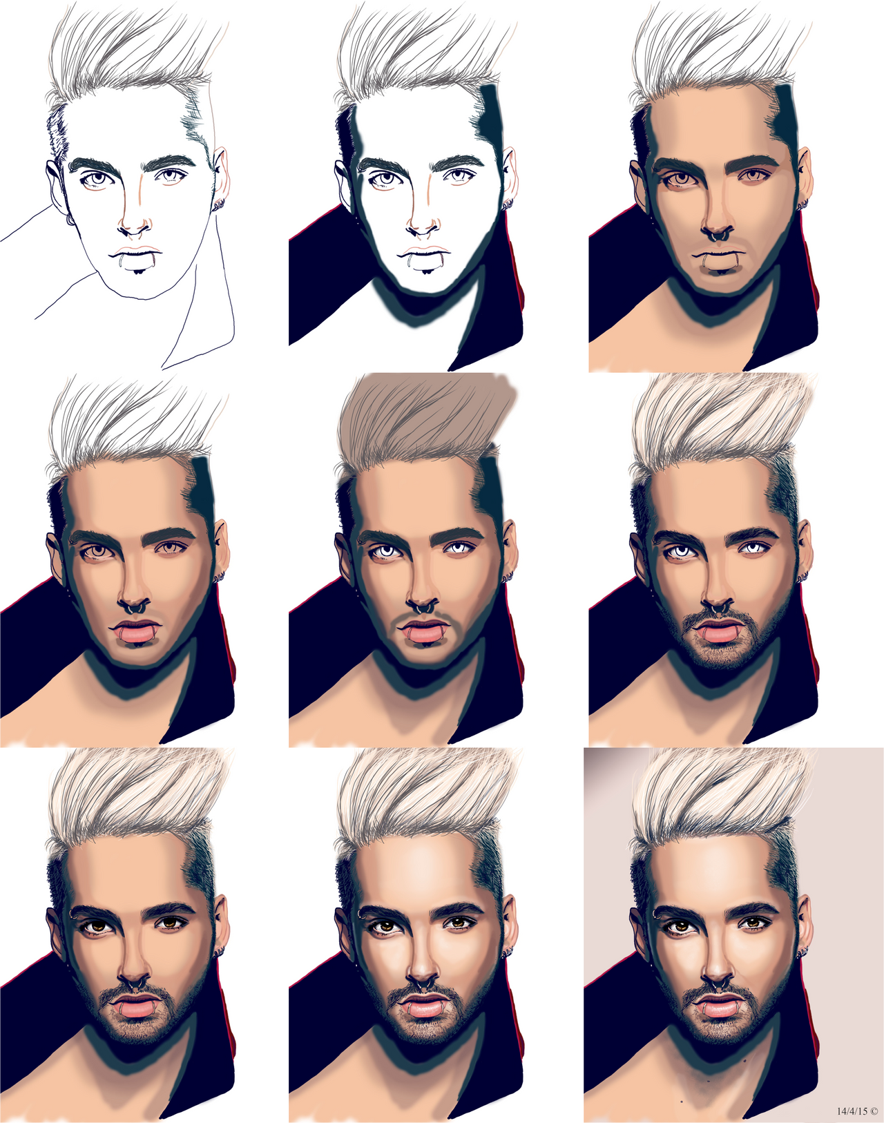 Bill Kaulitz Screenshots by Chrystall-Bawll