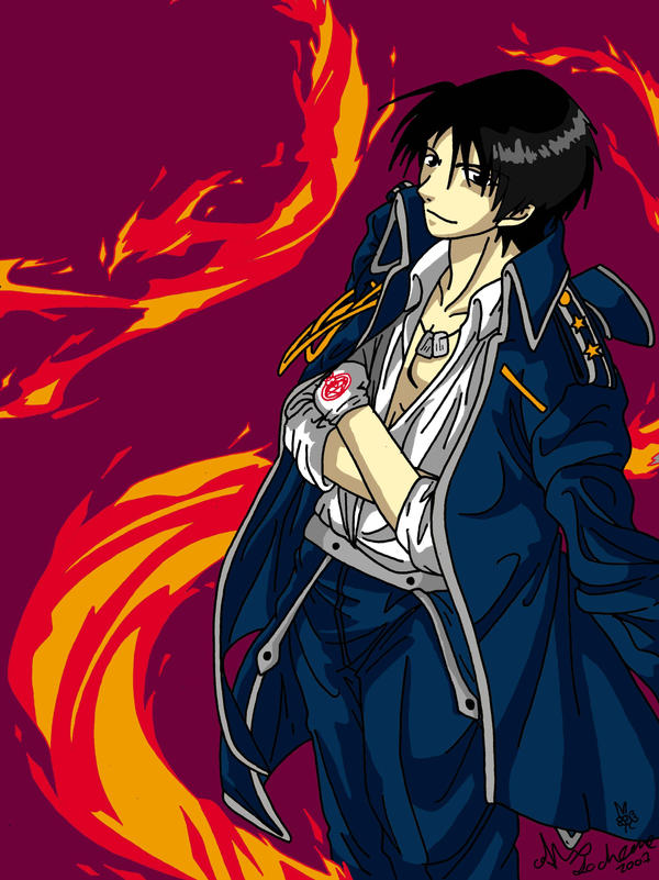 Roy Mustang : It's a snap...