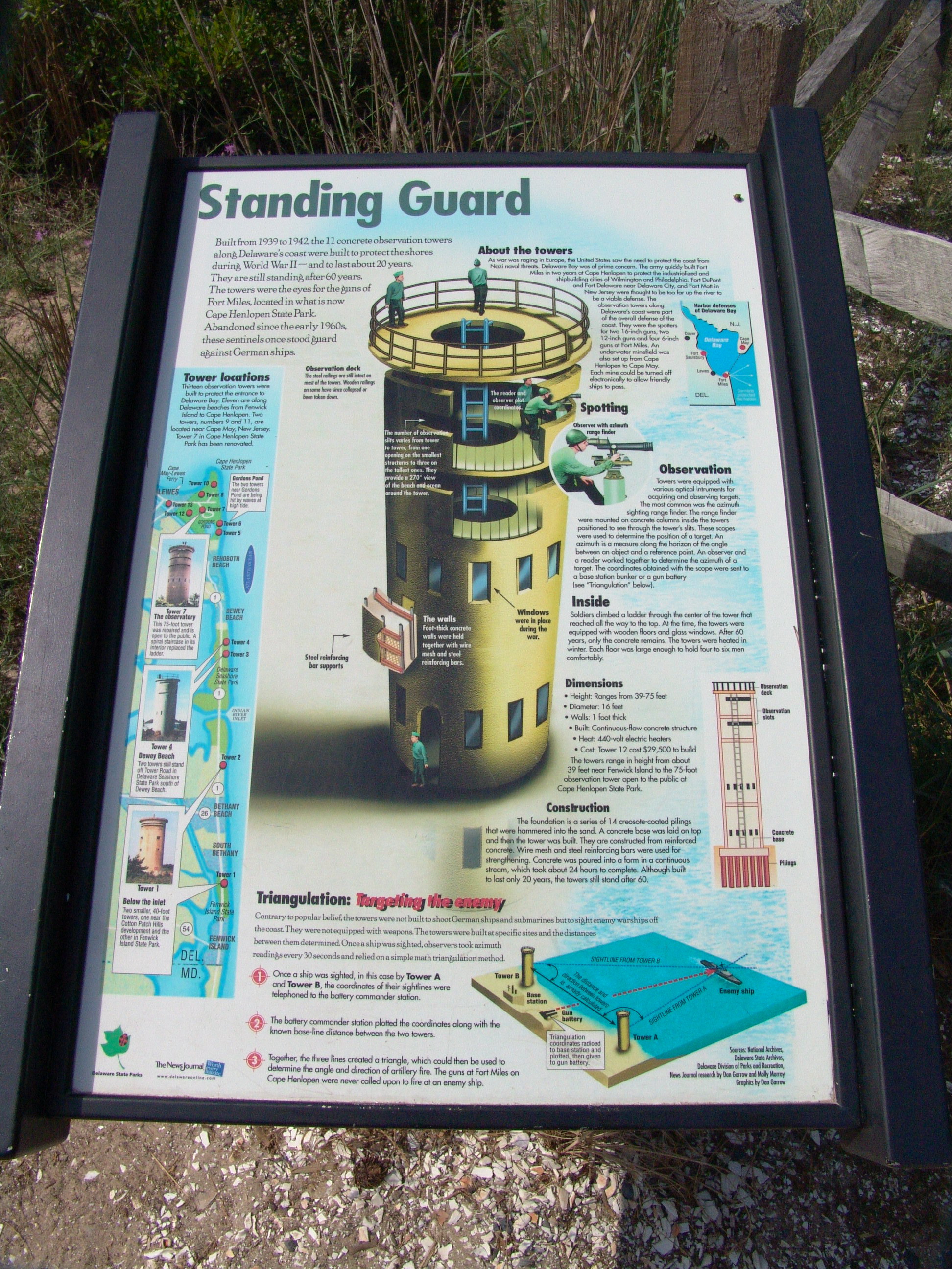 Observation Tower, Fort Miles, Delaware 01