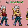 Dragon Ball GT - Baby Vegeta All Forms