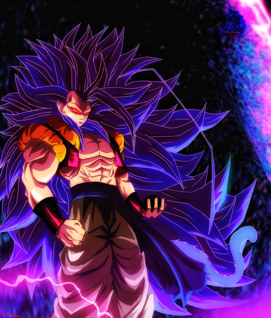 Ssj darck minus gogueta