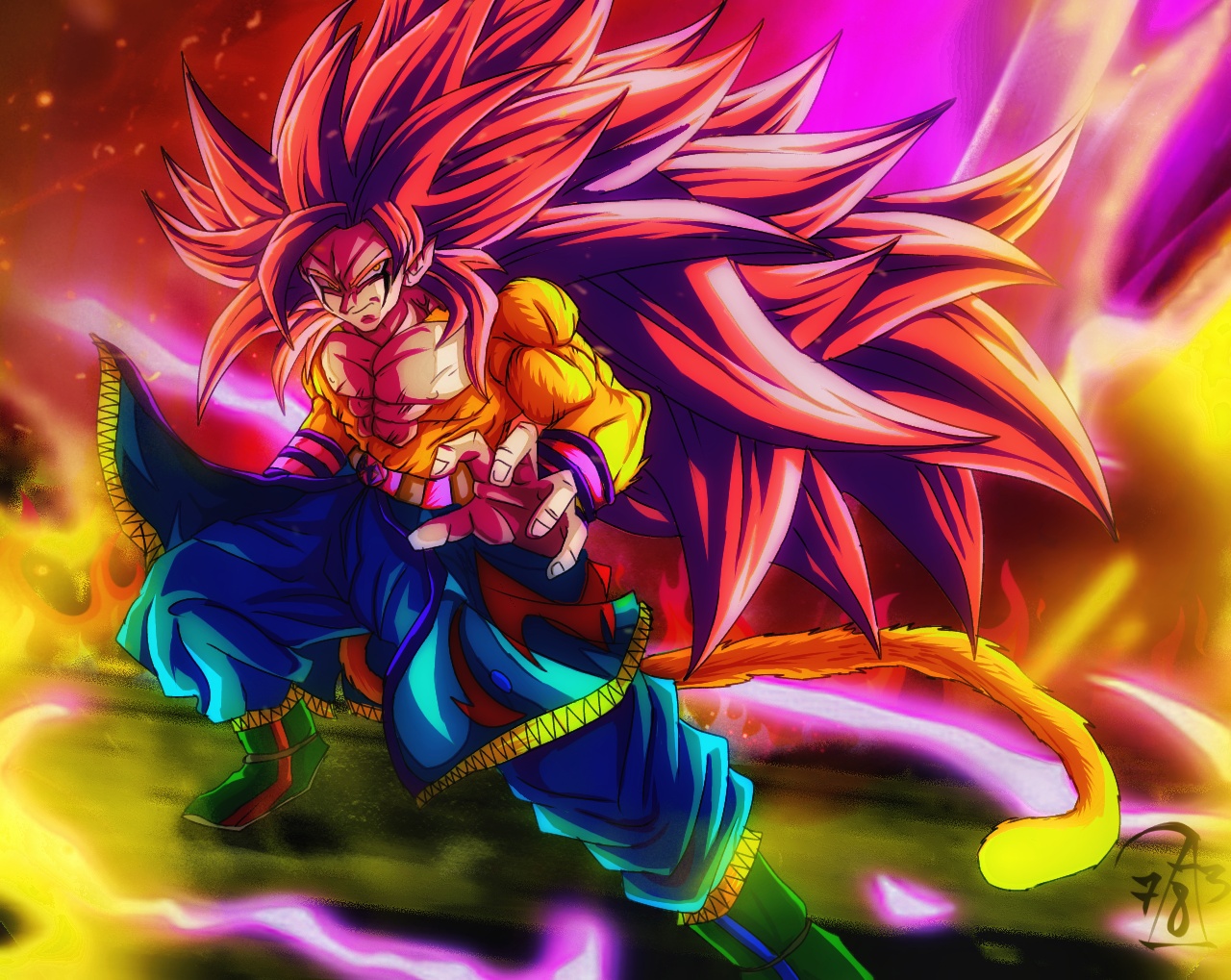 Super sayajin 6 by portasupergpko on DeviantArt