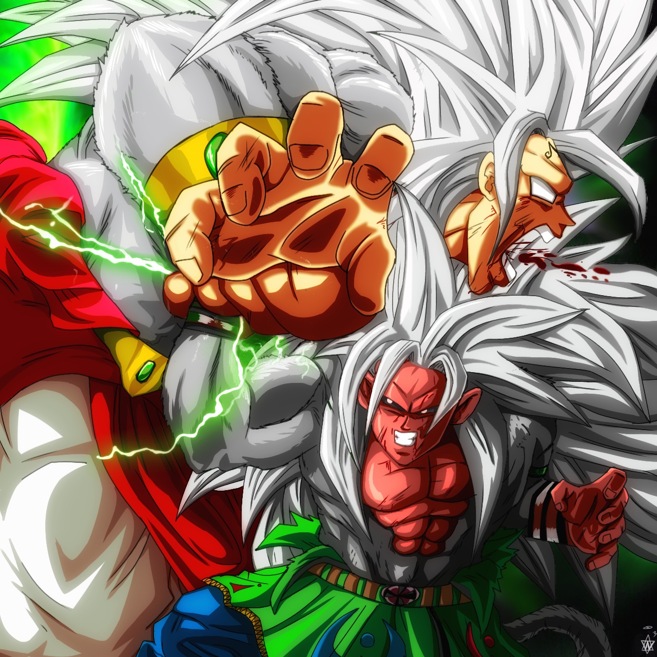 SSJ5 Broly by MohaSetif on DeviantArt