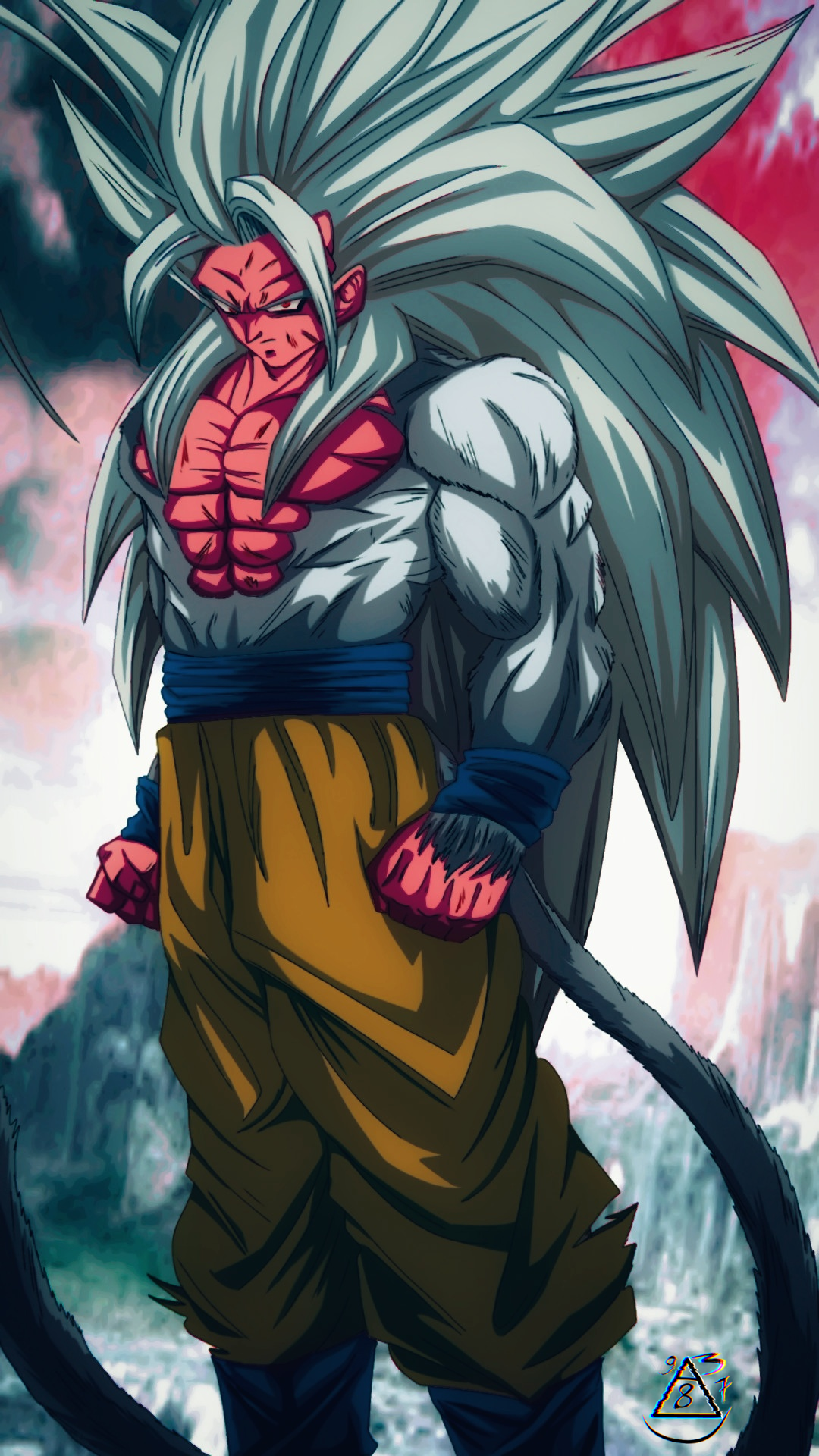 Son Goku : Dragon Ball AF SSJ5 by diabolumberto on deviantART