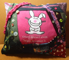 Happy Bunny pillow