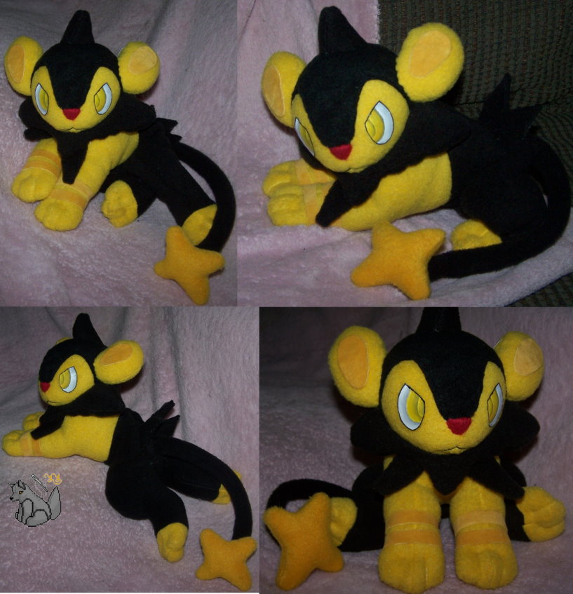 Shiny Luxio plush Pokemon