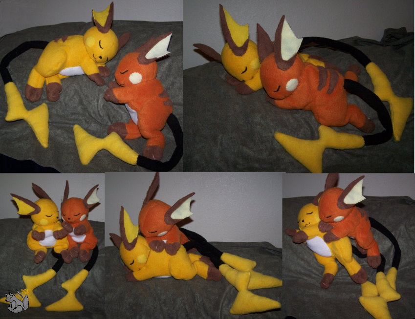 Sleeping Raichu - Shiny Raichu