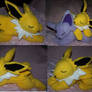 Sleeping Jolteon plush