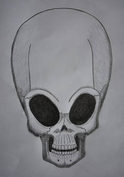 Alien skull