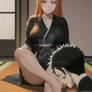 BLEACH Foot Worship #16 Rangiku x Shuhei(barefoot)