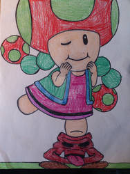 Toadette Stomp Colored