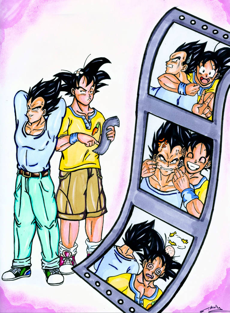 Vegeta and Goku by TwinkelMalfidus on DeviantArt