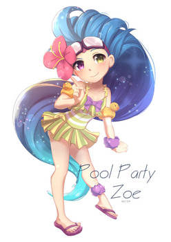 Pool Party Zoe