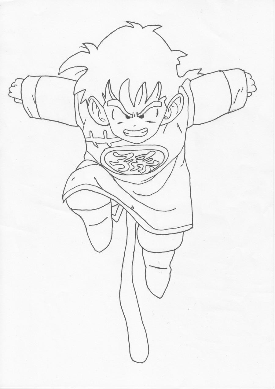 Angry Little Gohan