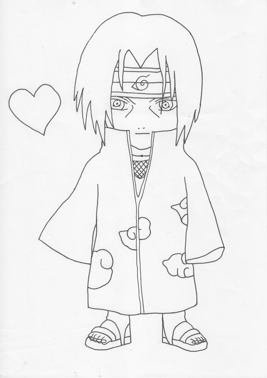 wallpapers Chibi Itachi Easy Drawing chibi itachi by pantheiros on deviantart