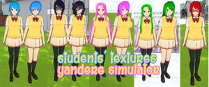 Students' Textures - Yandere Simulator