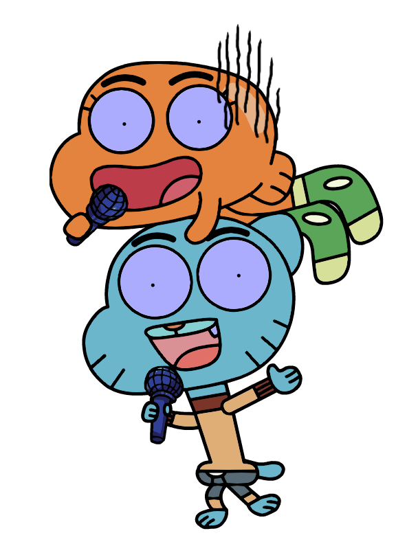 Gumball and Darwin by Alanvsthewrld on Newgrounds