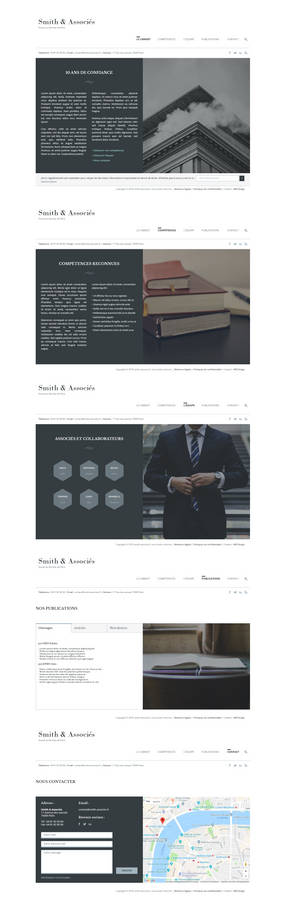 Smith Associes Lawyer Template