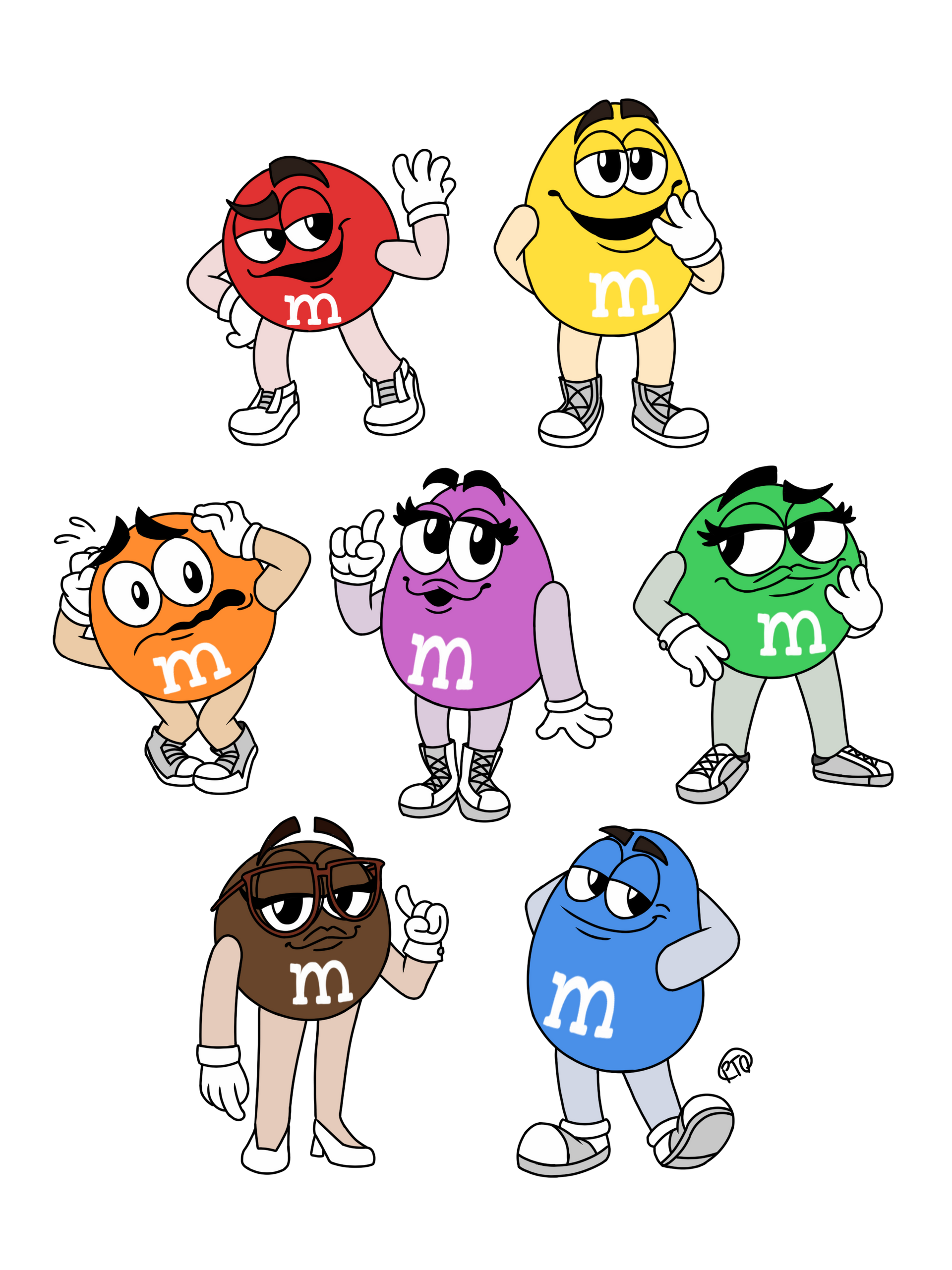 M And Ms Spokescandies By Powerfulgirl10 On DeviantArt m-and-ms-spokescandies-by-powerfulgirl10-on-deviantart