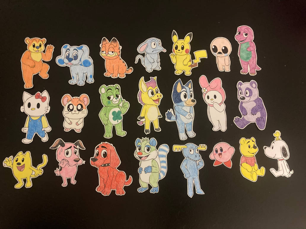 Random Character Cutouts by Powerfulgirl10 on DeviantArt