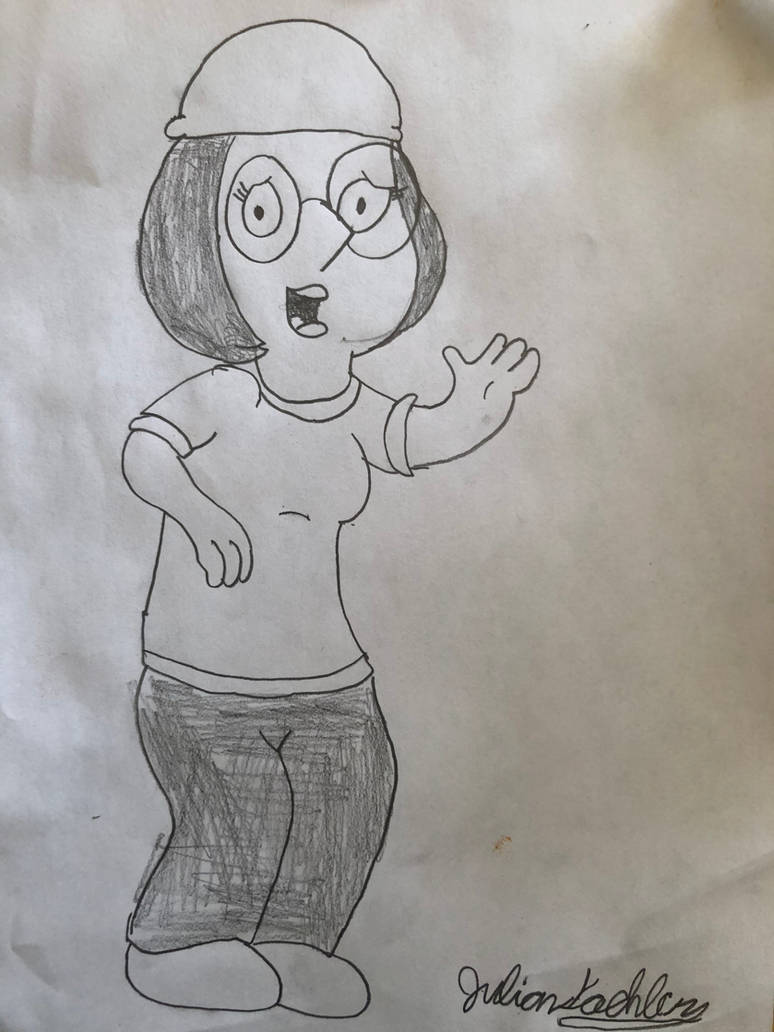 Meg Griffin (Sketch) by RailToonBronyFan3751 on DeviantArt