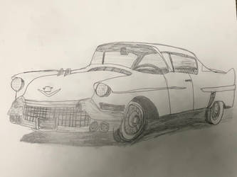 1957 Cadillac (Sketch)