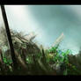 Lost in the Green.