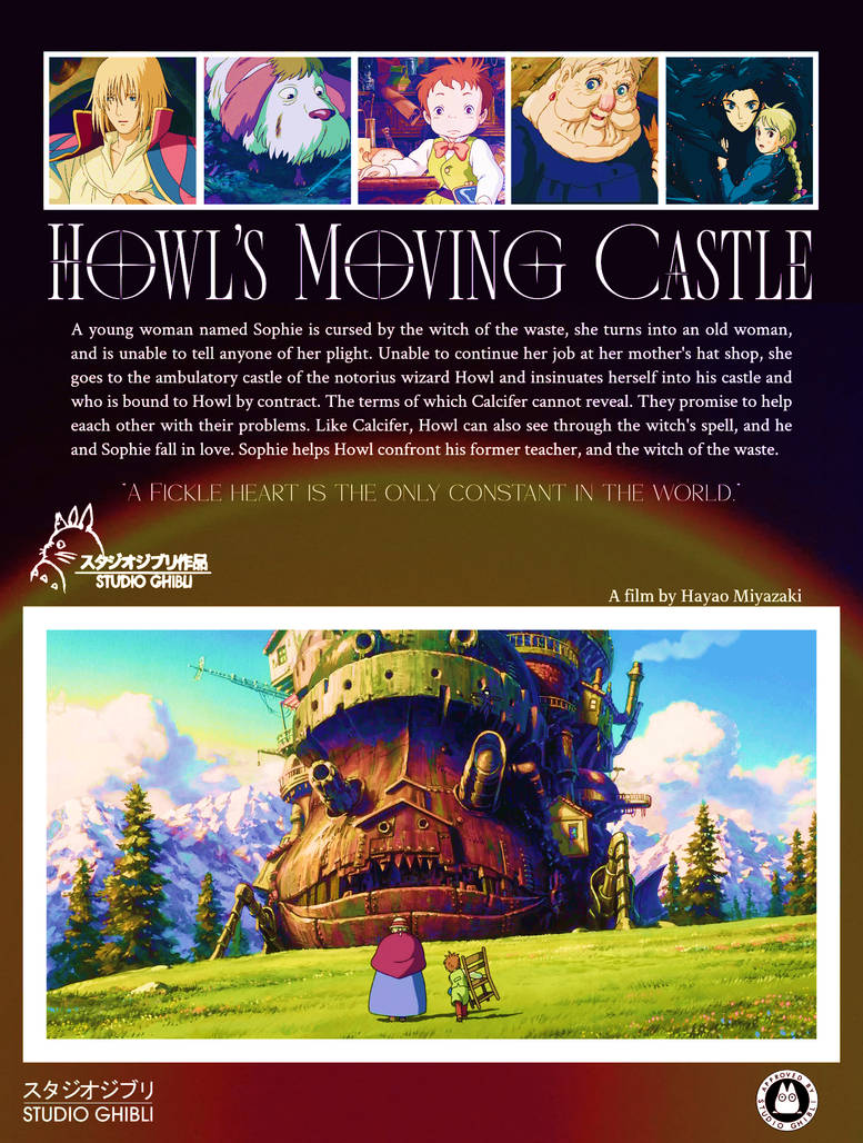 Howl's moving castle poster design by lilmissgd on DeviantArt