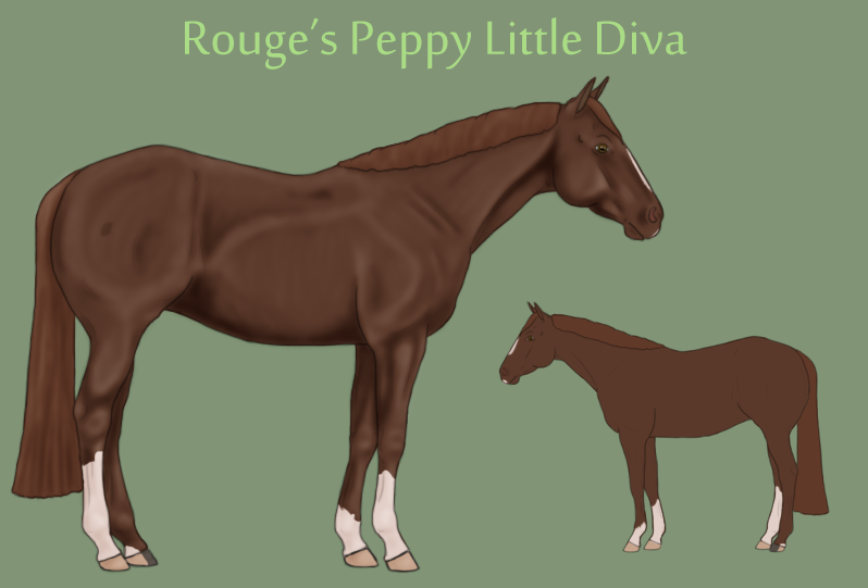 Rouge's Peppy Little Diva