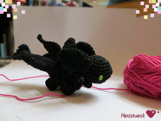 Night Fury Amigurumi Pattern