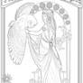 Coloring page -The Snow Queen-