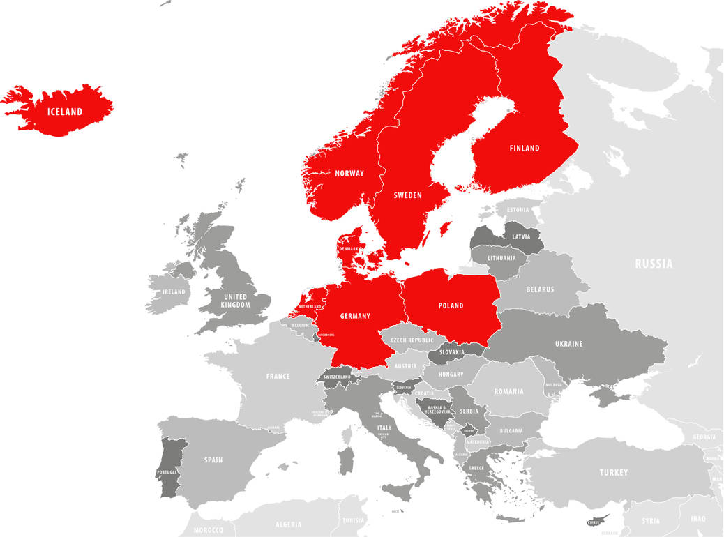 Imperial Norway Map