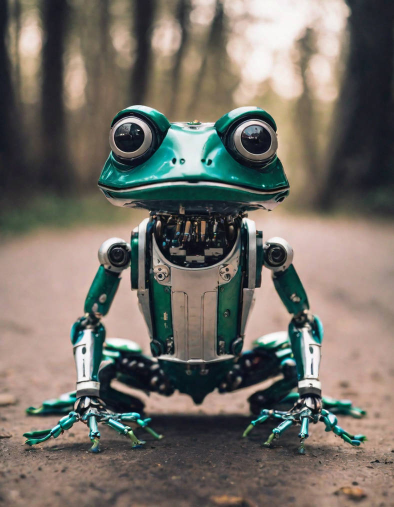 Inteligent Frog Robot frog by vieregg on DeviantArt