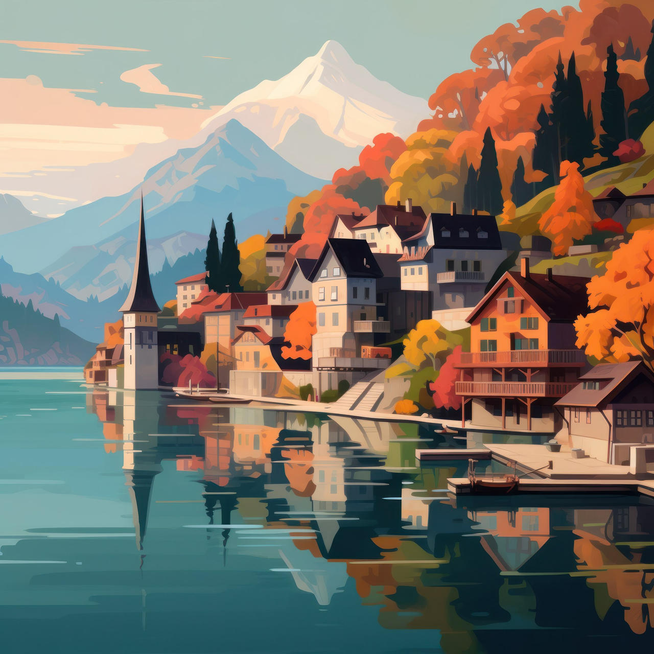 Arvik Arvik | small town Imperial Norway by vieregg on DeviantArt