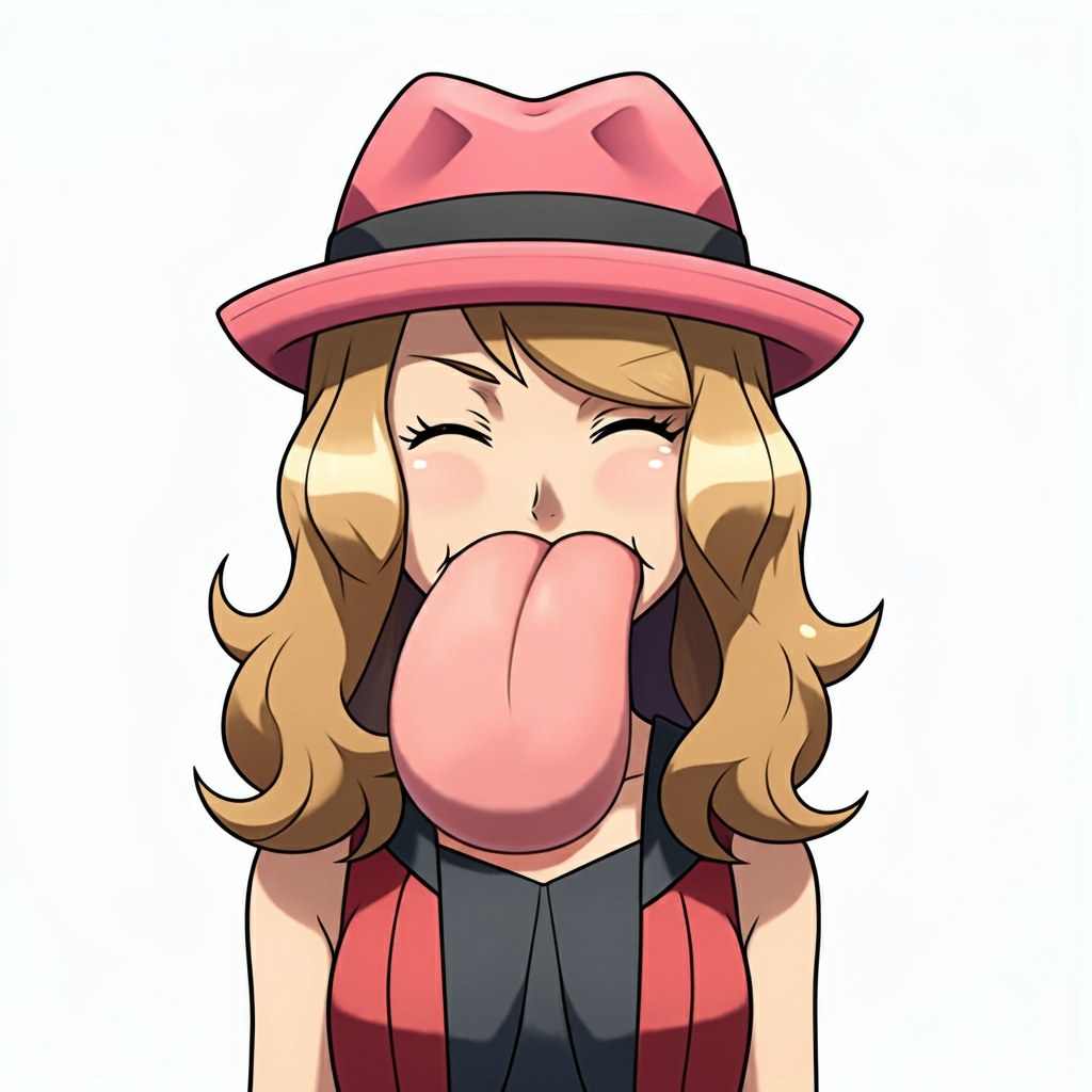 Deviantart Blowing Raspberry Serena blowing a raspberry by HybridK08 on DeviantArt