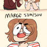 Draw Marge Simspon
