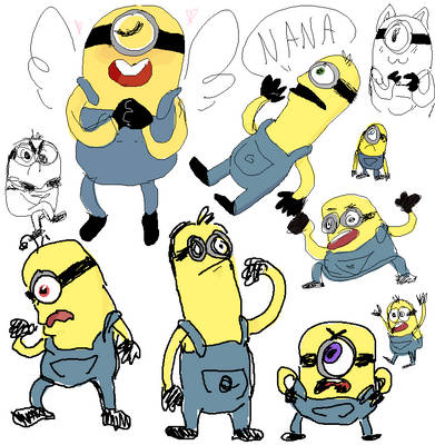 Ms Paint And Minions